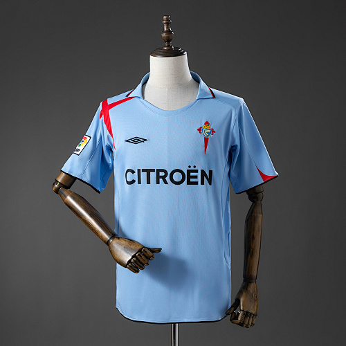 Celta de Vigo 05/07 Titular Retrô Camisa S-XXL