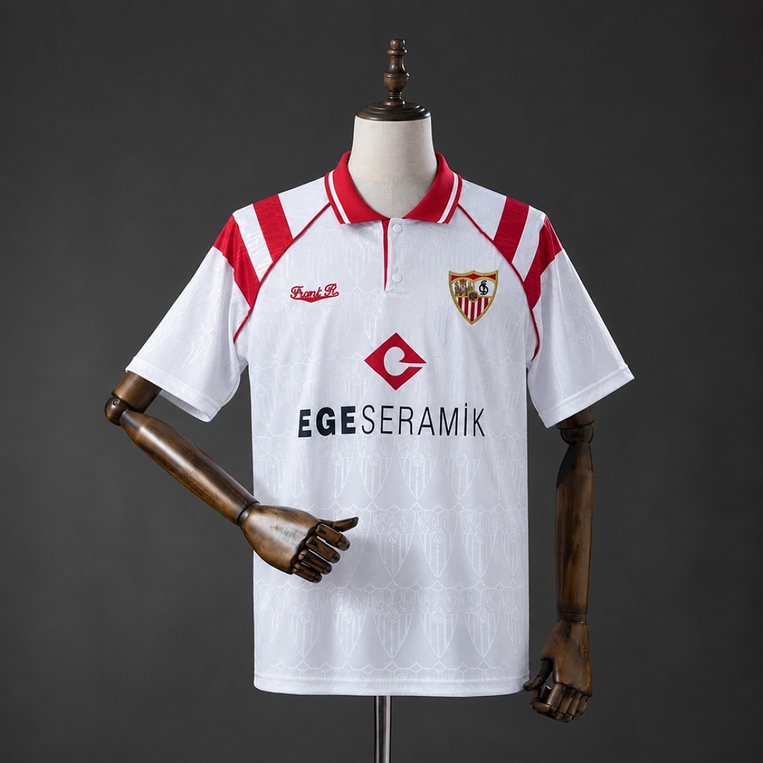 Retrô Sevilla 92/93 Titular Camisa S-XXL, foto 1