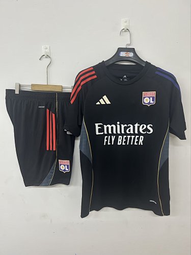 25/26 Olympique lyonnais training Camisa black S-3XL