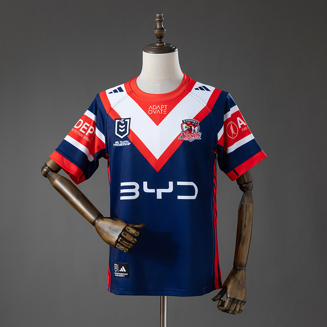 NRL 2026 Sydney Roosters Titular Camisa S-5XL, foto 1
