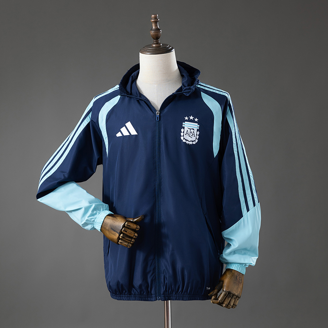 Argentina 2026 All Weather Jacket Windbreaker - Blue S-XXL, foto 1