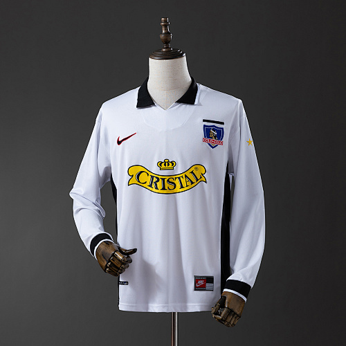 Retrô Manga longa colo colo 97/98 Titular S-XXL
