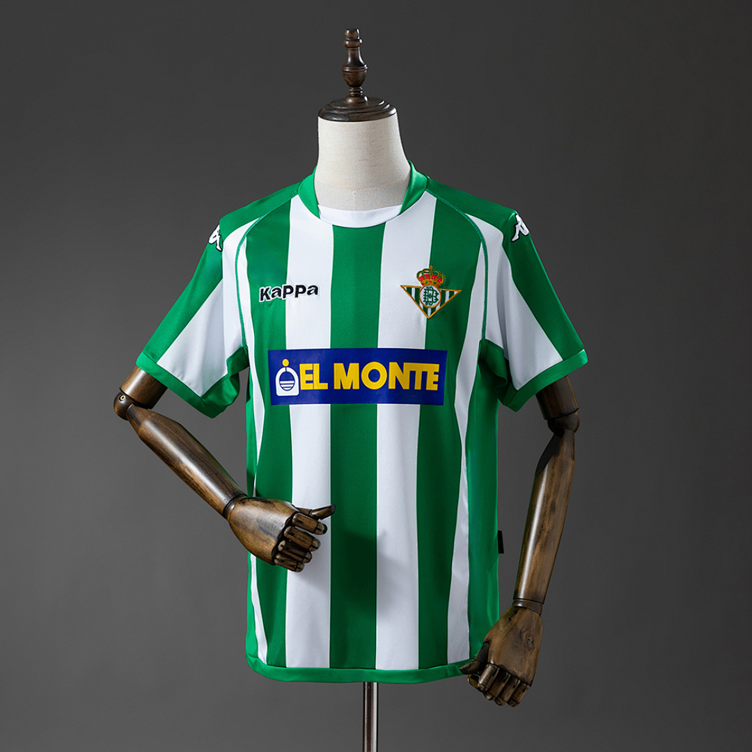Real Betis 01/02 Titular Retrô Camisa S-XXL, foto 1