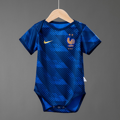 France 26/27 Baby Titular Camisa Tamanho 9/12