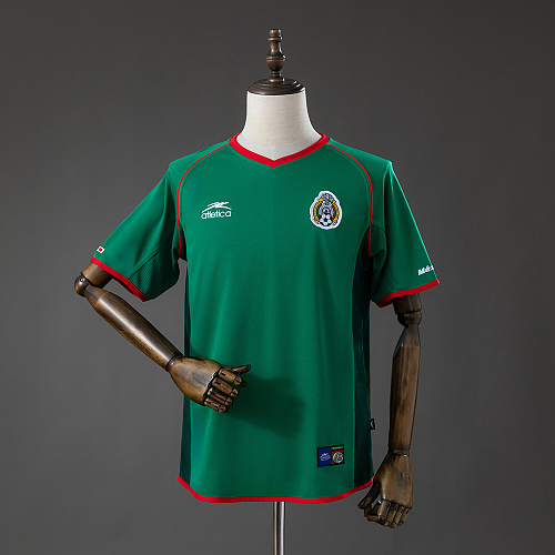 Mexico 2002 Titular Retrô Camisa S-XXL