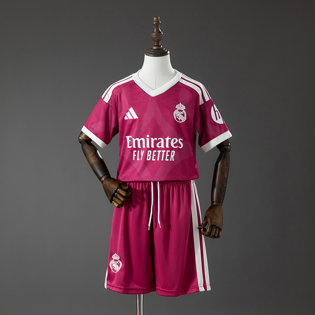 Real Madrid 26/27 Terceira Kit infantil Tamanho 16-28, foto 1