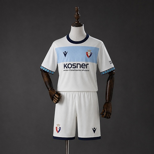 CA Osasuna 26/27 Visitante Kit infantil Tamanho 16-28