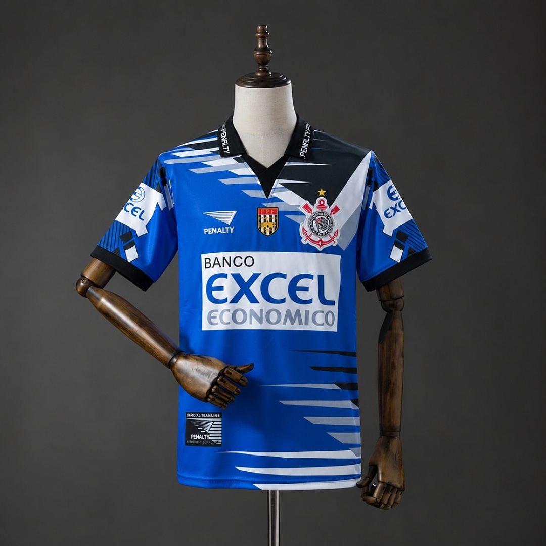 Corinthians 1998 Third Retrô Camisa S-XXL, foto 1