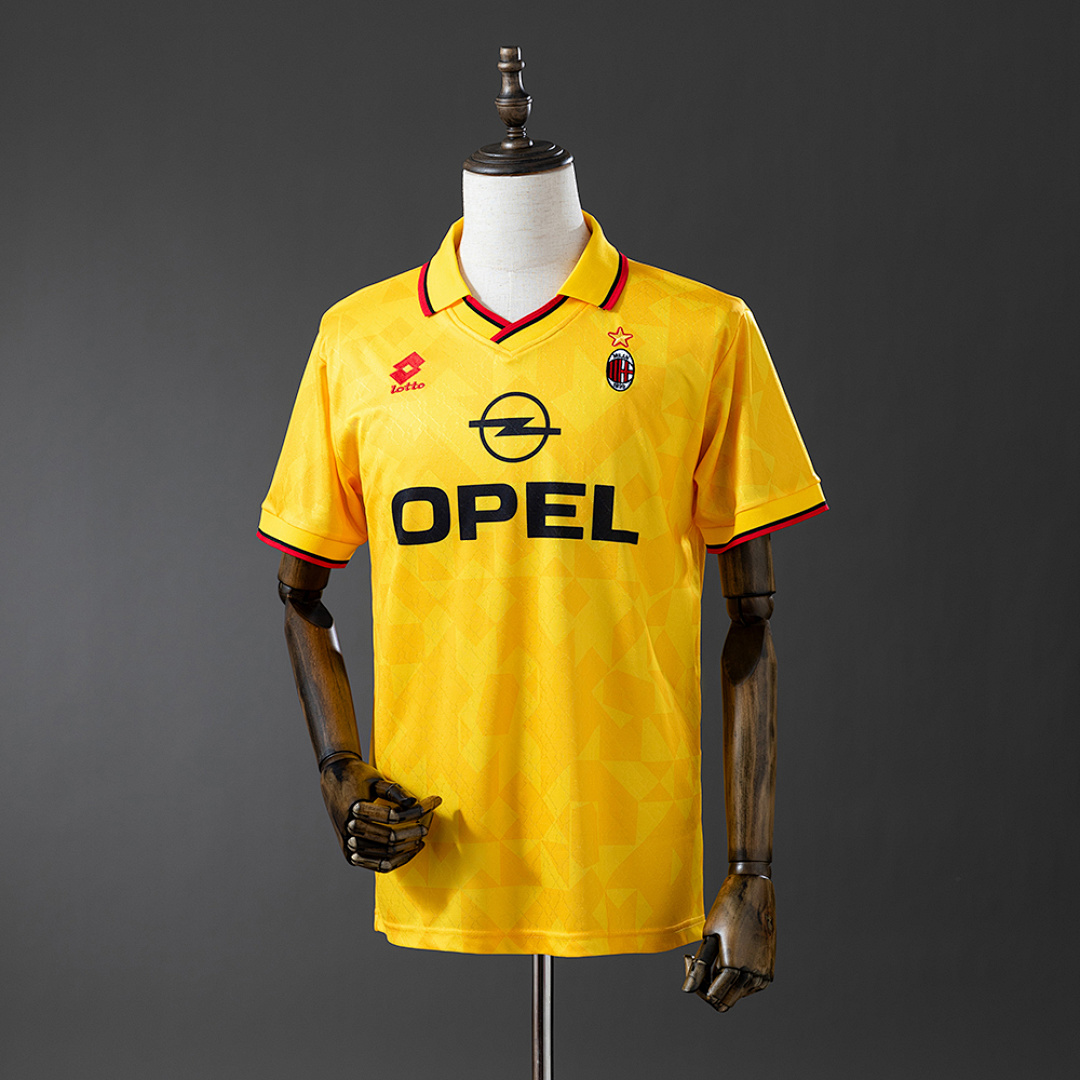 Retrô 95/96AC Milan Visitante S-XXL, foto 1