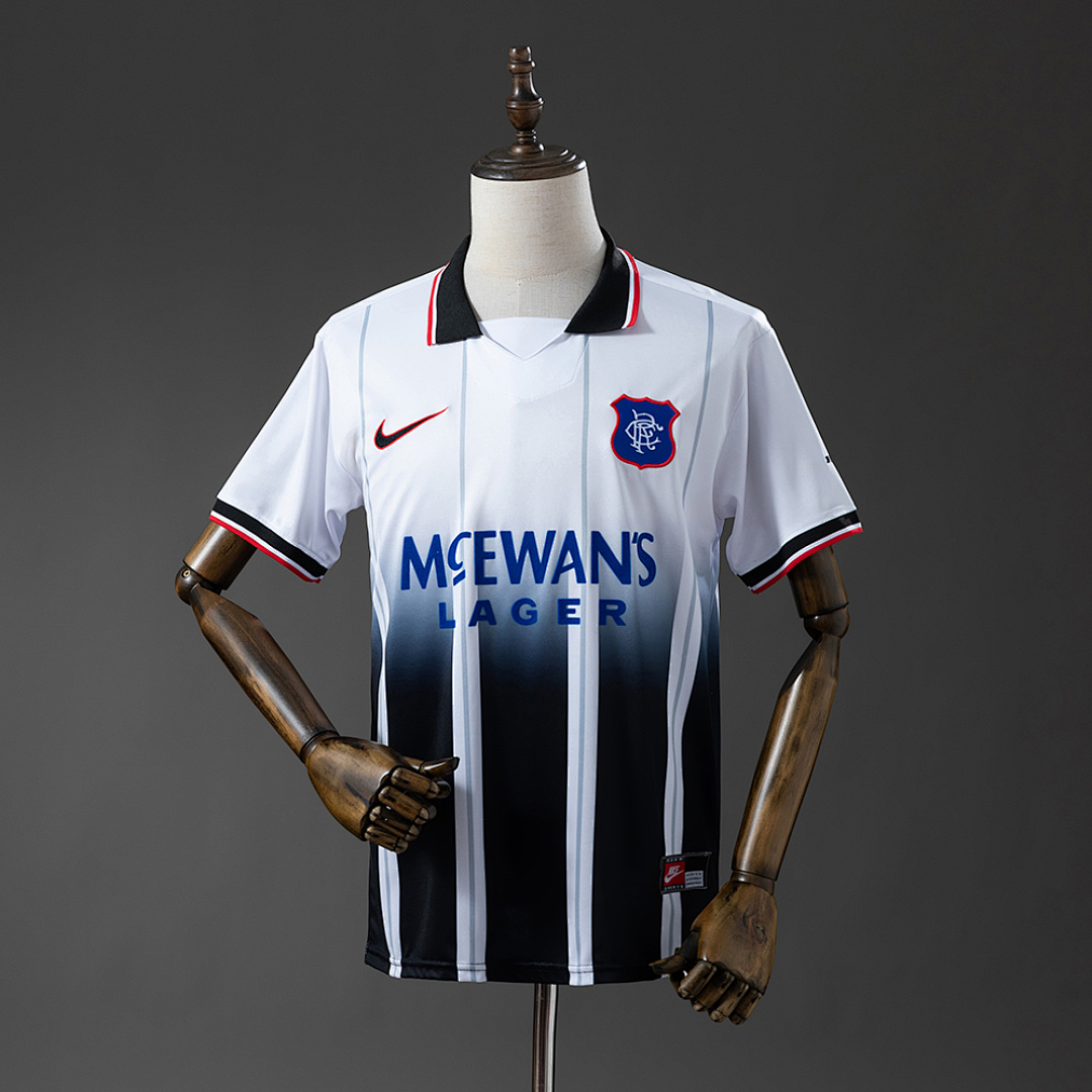 Rangers 97/99 Visitante Retrô Camisa S-XXL, foto 1