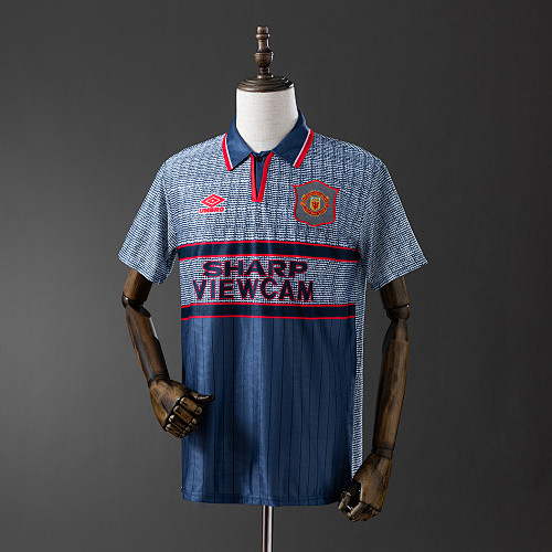 Retrô 95/96 M-U Visitante S-XXL