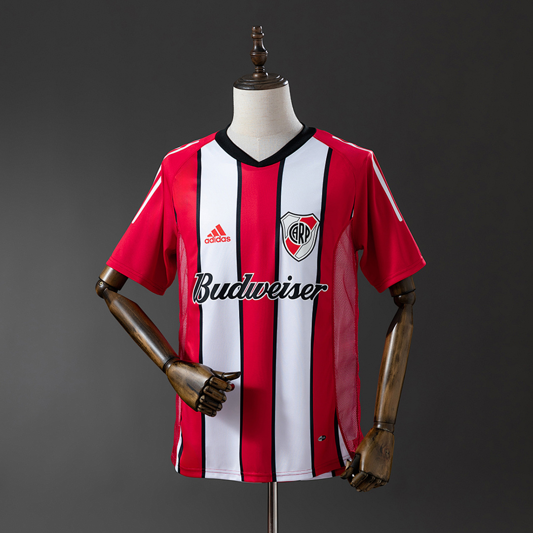 River Plate 03/04 Titular Retrô Camisa S-XXL, foto 1