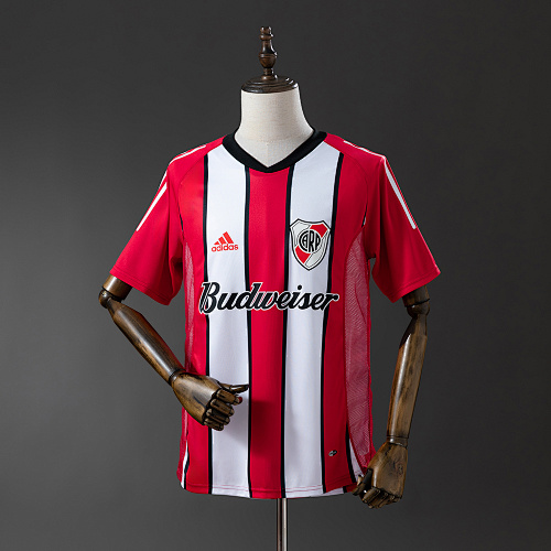 River Plate 03/04 Titular Retrô Camisa S-XXL