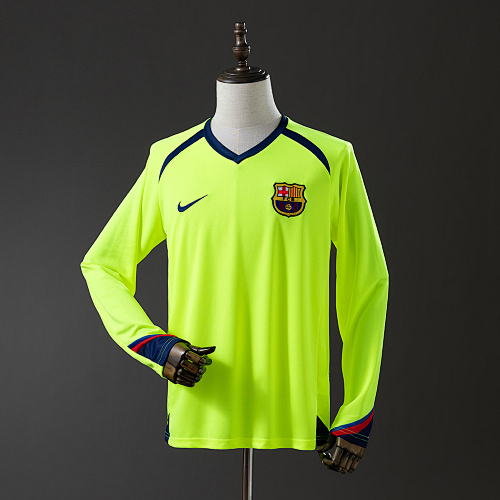 Retrô Manga longa Barcelona 05/06 Visitante S-XXL