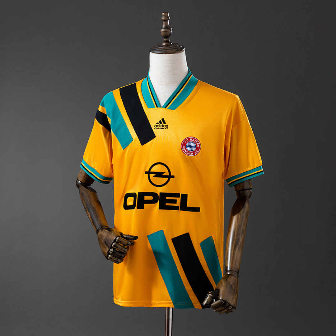 Retrô Bayern Munich 93/95 Visitante S-XXL, foto 1