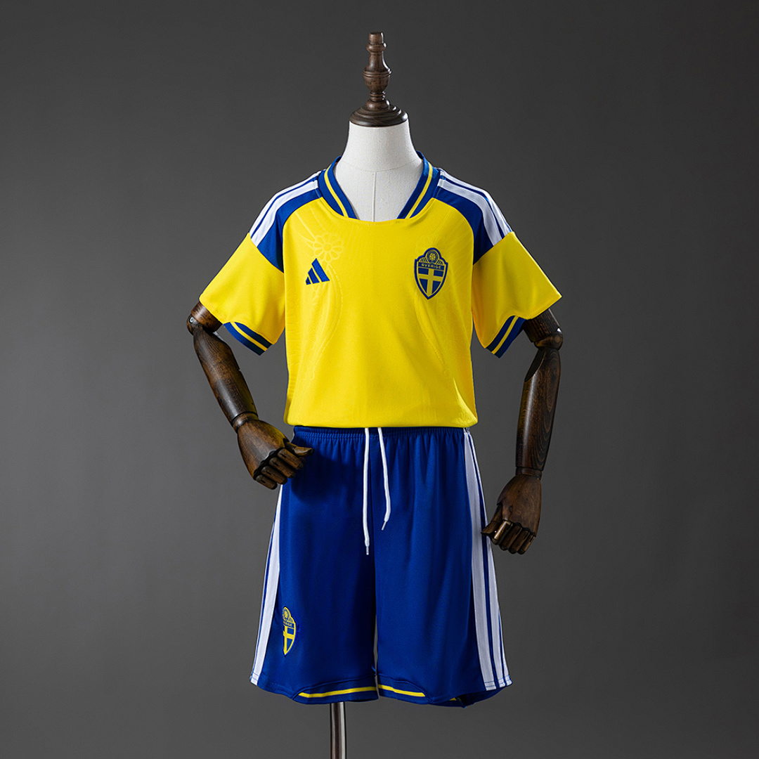 Sweden 2026 Titular Kit infantil Tamanho 16-28, foto 1