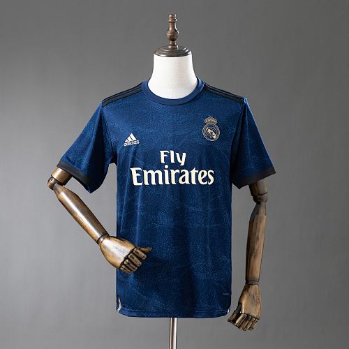 Real Madrid 19/20 Visitante Retrô Camisa S-XXL
