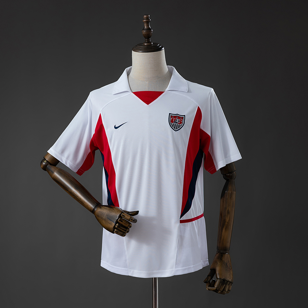USA 2002 Titular Retrô Camisa S-XXL, foto 1