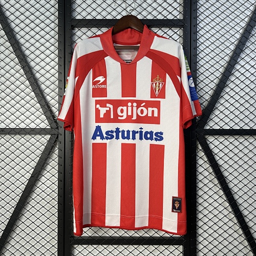 Retrô 08/09 Sporting Gijon Titular Tamanho S-XXL