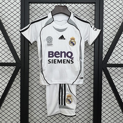 kids Real Madrid 06/07 Titular Tamanho: 16-28