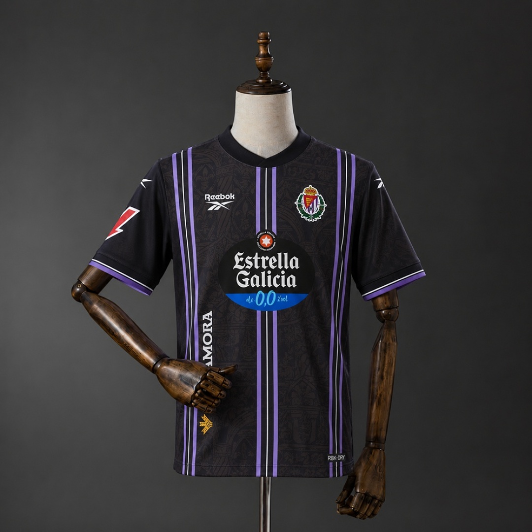Real Valladolid 26/27 Visitante Camisa S-4XL, foto 1