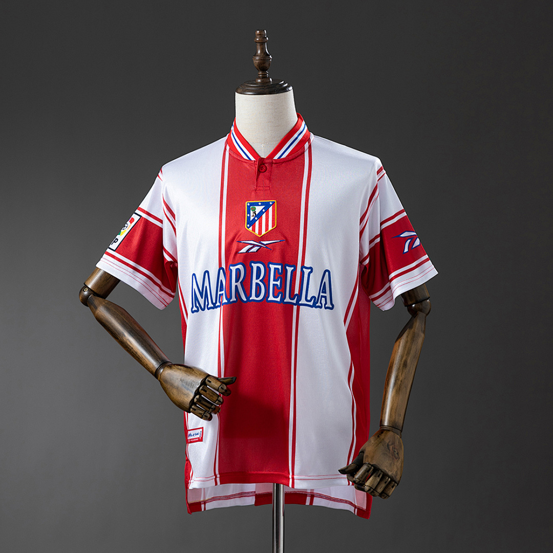 Retrô Atletico Madrid 99/00 Titular S-XXL, foto 1