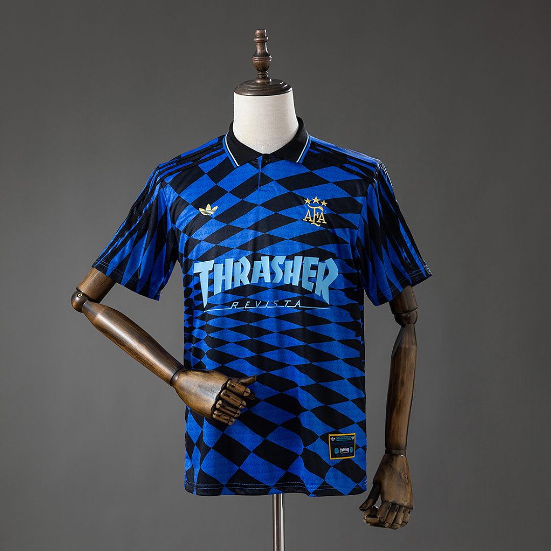 Original X Thrasher X AFA Argentina Camisa S-4XL, foto 1