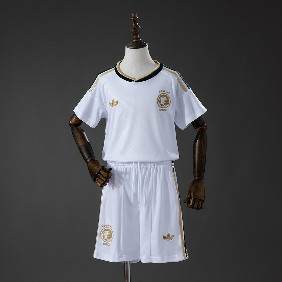 Saudi Arabia 2026 Visitante Kit infantil Tamanho 16-28, foto 1