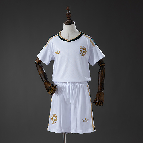 Saudi Arabia 2026 Visitante Kit infantil Tamanho 16-28