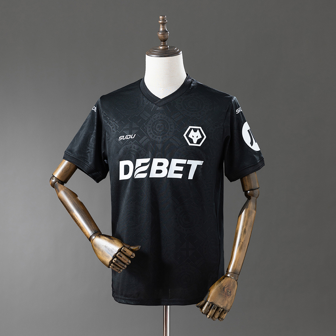 Wolves 25/26 Goleiro Camisa Black S-4XL, foto 1