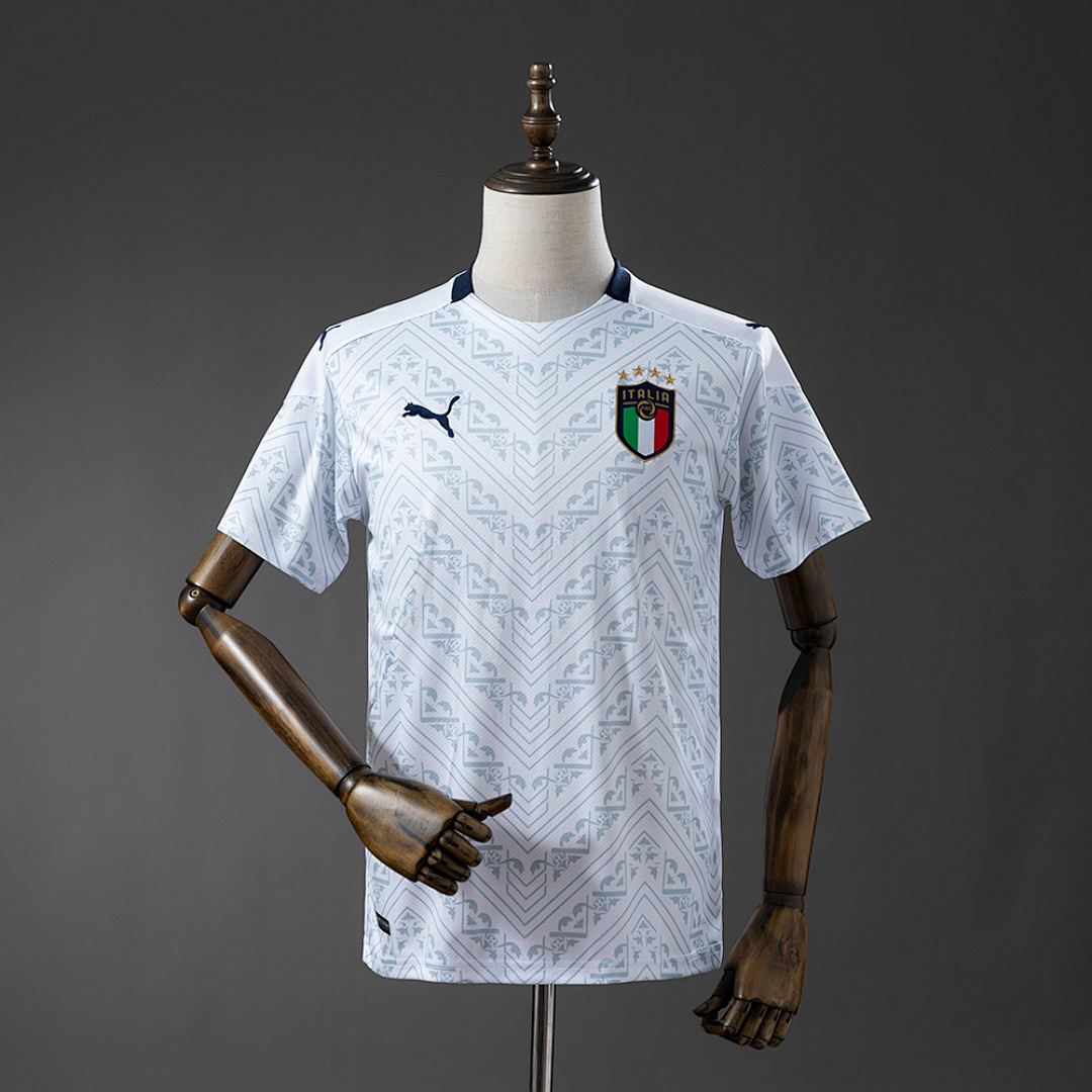 Italy 2020 Visitante Retrô Camisa S-XXL, foto 1