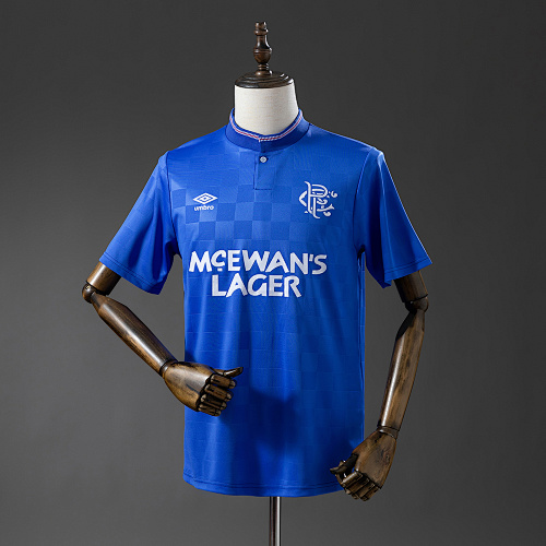 Rangers 87/90 Titular Retrô Camisa S-XXL