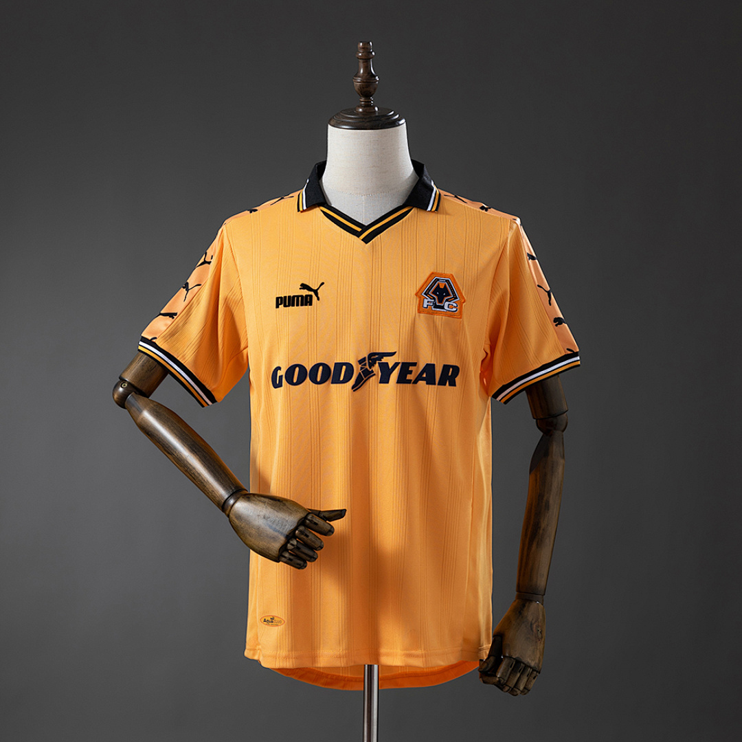 Wolves 98/99 Titular Retrô Camisa S-XXL, foto 1