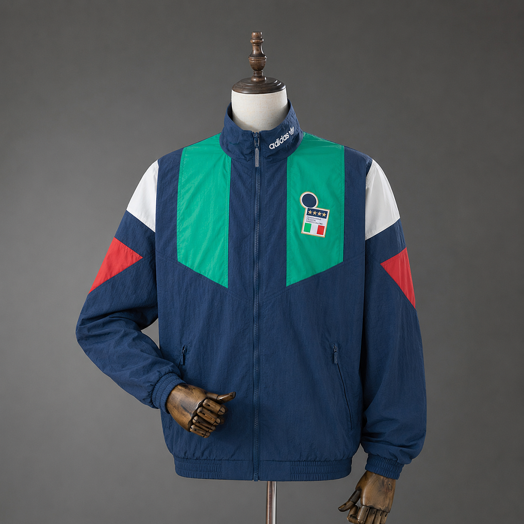 Italy FIGC EQT Track Top Windbreaker S-XXL, foto 1
