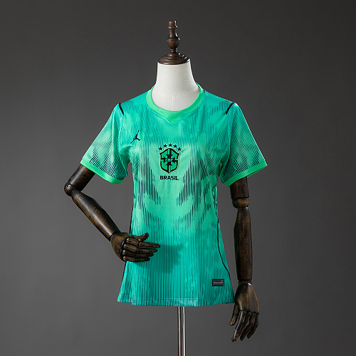 Brazil 2026 Goleiro Feminina Camisa S-XXL