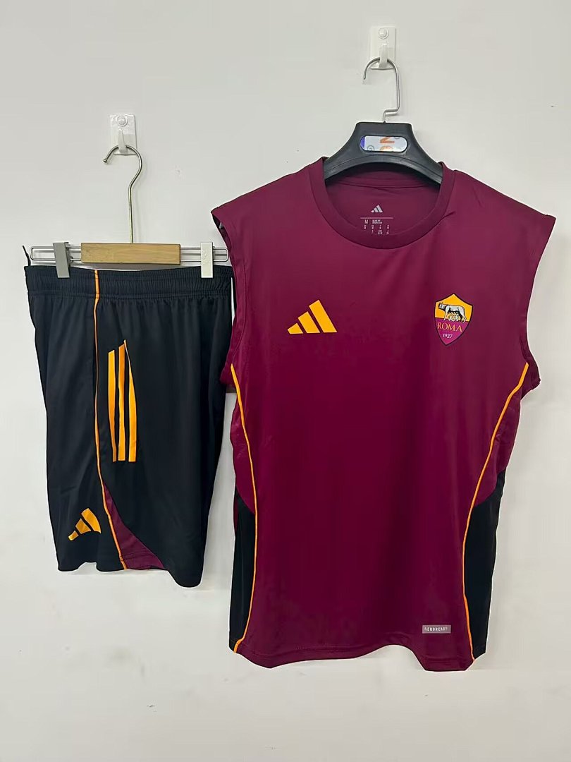 25/26 Roma training suit red S-3XL, foto 1