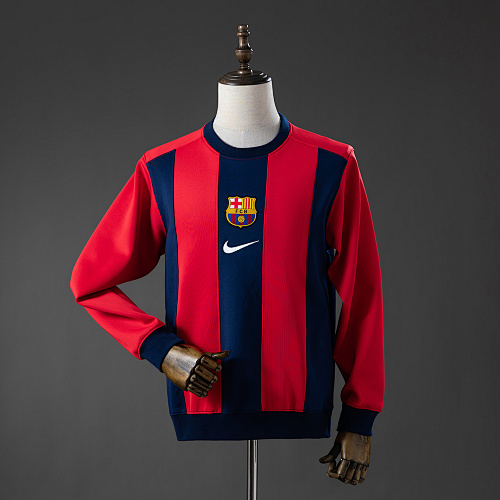 Barcelona Manga longa Sweatshirt - Red & Blue M-3XL