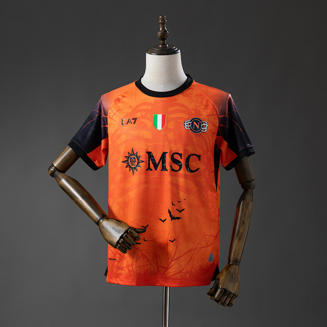 Napoli 25/26 Halloween - Orange Camisa S-4XL, foto 1