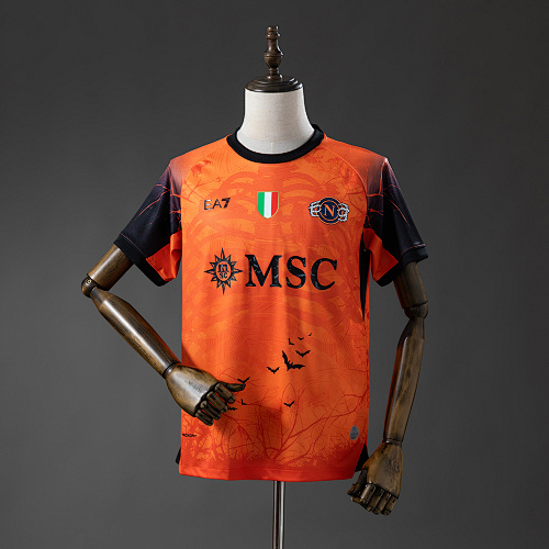 Napoli 25/26 Halloween - Orange Camisa S-4XL