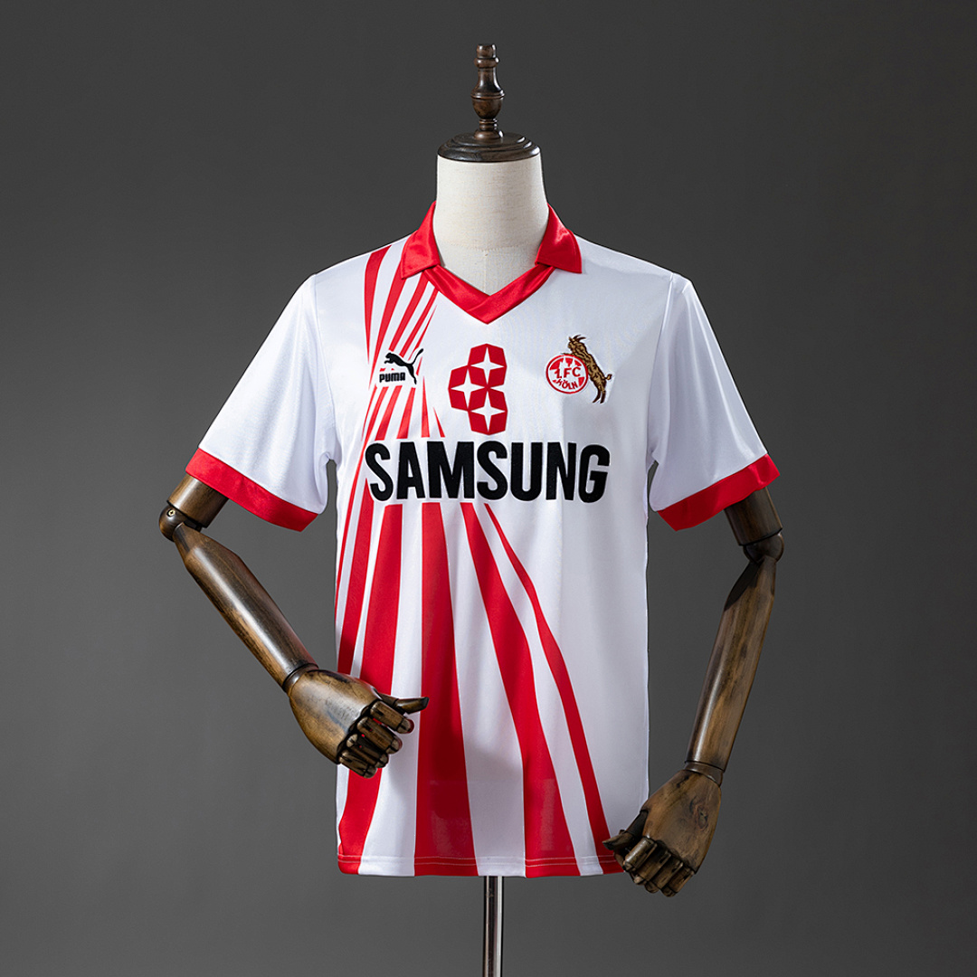 Köln 90/91 Titular Retrô Camisa S-XXL, foto 1