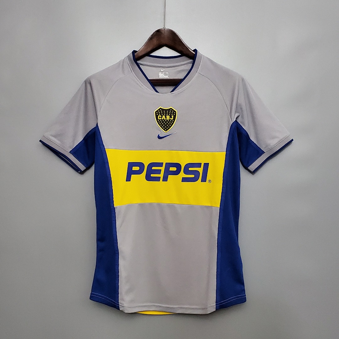 Retrô Boca Juniors 2002 Visitante S-XXL, foto 1