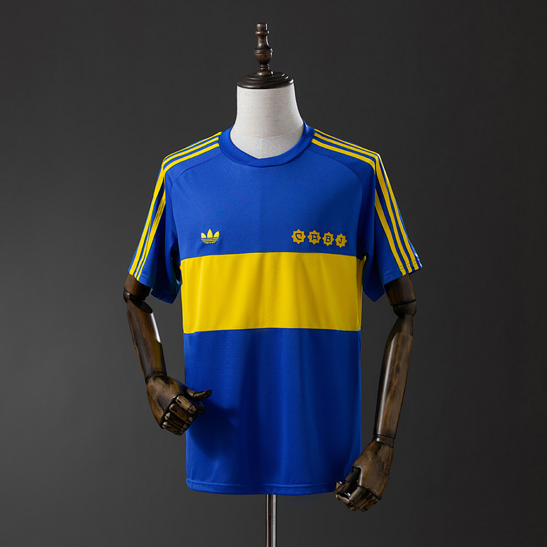 Retrô 1981 Boca Juniors Titular S-XXL, foto 1