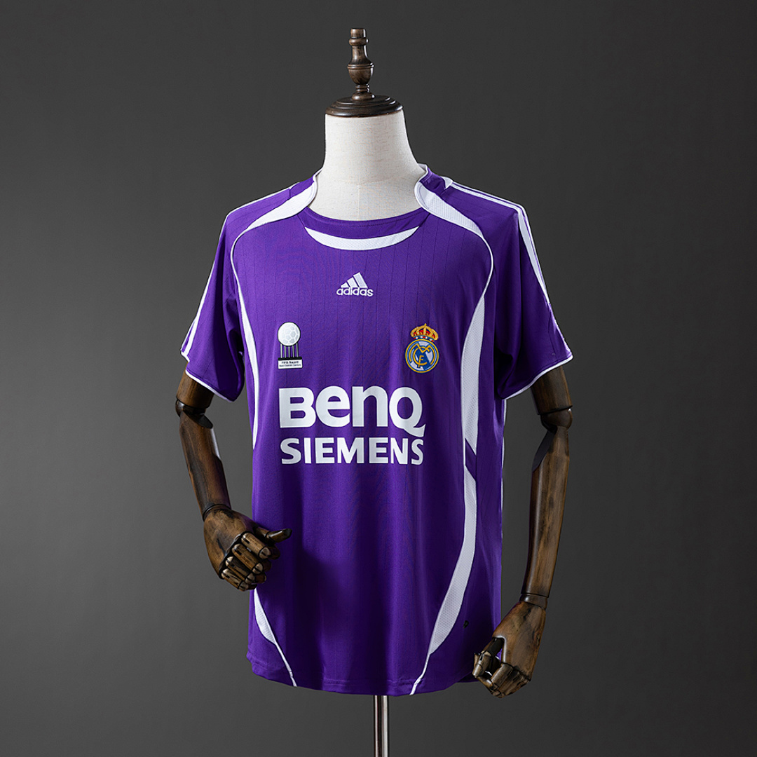 Retrô Real Madrid 06/07 Terceira S-XXL, foto 1
