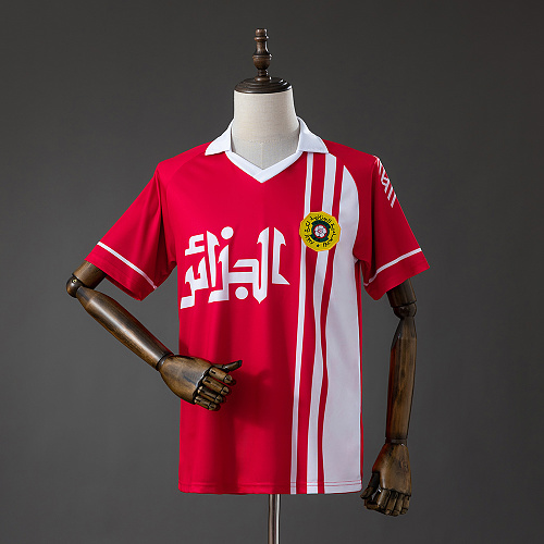 Algeria 1986 Visitante Retrô Camisa S-XXL