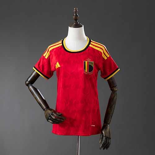 Belgium 2026 Titular Feminina Camisa S-XXL