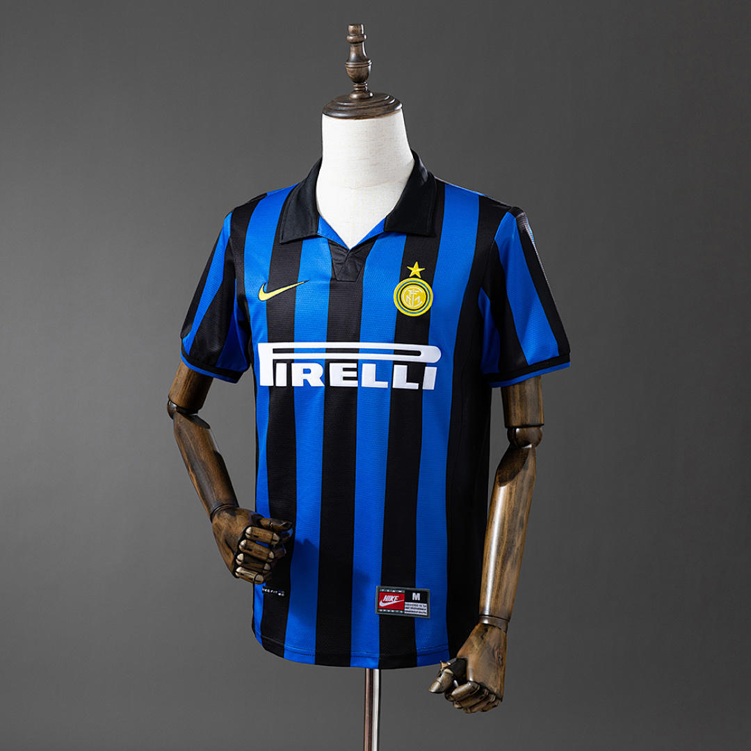 Inter Milan 1998/99 Titular Retrô Camisa S-XXL, foto 1