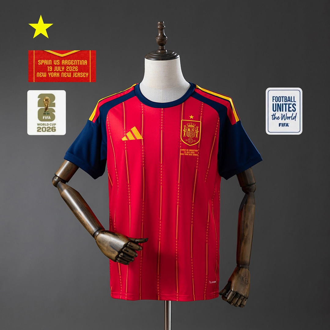 Spain 2026 Titular Stadium Pre-sale 1.1 Quality S-4XL, foto 1