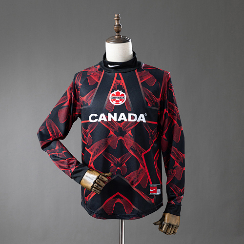 Canada 2026 Goleiro Manga longa Camisa S-XXL