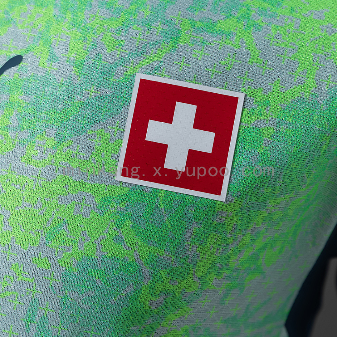 Switzerland 2026 Visitante Versão jogador Camisa S-XXL, foto 9