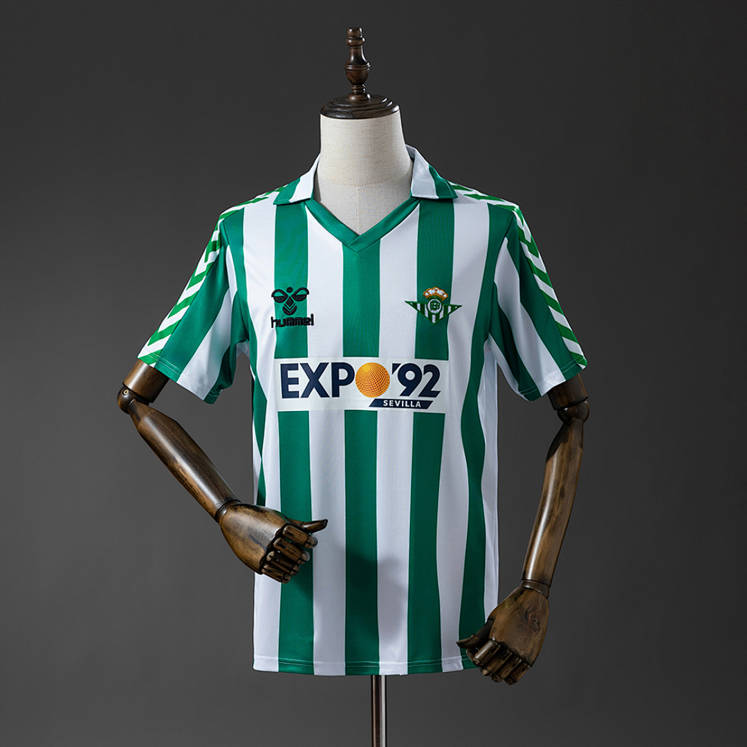 Retrô Real Betis 88/89 Titular S-4XL, foto 1